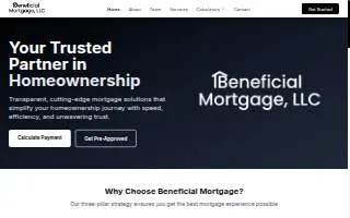 Beneficial Mortgage, LLC website