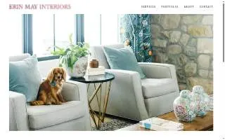 Erin May Interiors website