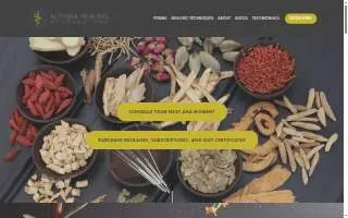 Alethea Healing Acupuncture of Magna website