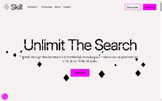 Skill Staff - Salt Lake City website