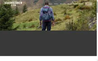 Bartholomew CPA website