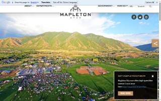 Mapleton City Public Works Department