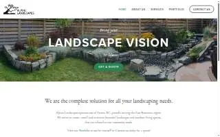 Alpine Landscapes website