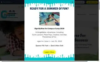 Compass Preschool & Child Care website