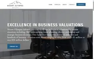 Mount Olympus Advisors website