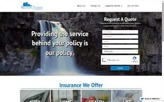 Bennion-Taylor Insurance website