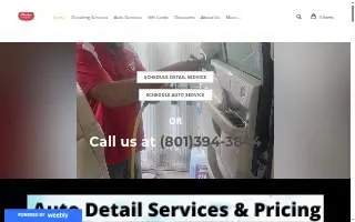 Choice Auto Detailing website