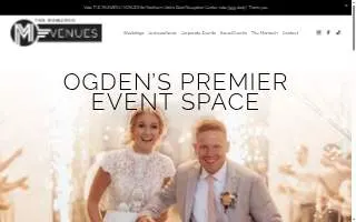 The Monarch Venues website
