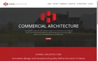 Harris Architecture of Orem website