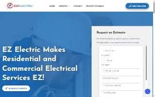 EZ Electric website