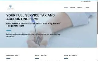 Oak Haven CPAs website