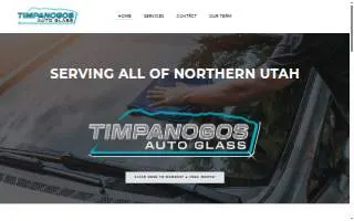 Timpanogos Auto Glass website