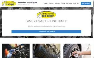 Wrenches Auto Repair website