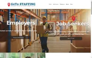GoTo Staffing of Provo website
