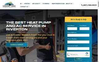 Comfort Pros Plumbing, Heating & Air Conditioning website
