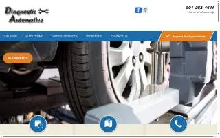 Diagnostic Automotive website