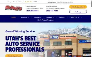 McNeil's Auto Care of Riverton website
