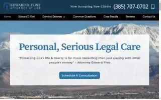 Edward Flint Lawyer PLLC of Roy website