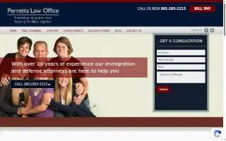 Perretta Law Office of Roy website