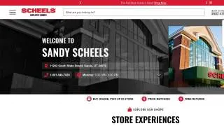 Scheels of Sandy website