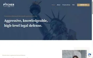 Stephanie Pitcher Law website