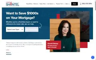 Loans By Shantel website