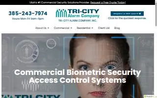 Tri-City Alarm Co of Saratoga Springs website