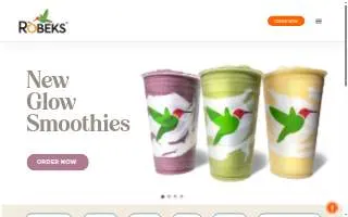 Robeks Fresh Juices & Smoothies of South Jordan website