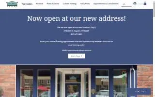 Four Sisters Furniture, Custom Framing & Gifts website