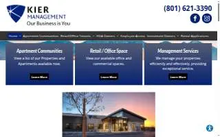 Kier Management website