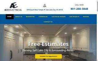 Ace Electrical Inc. of South Salt Lake website