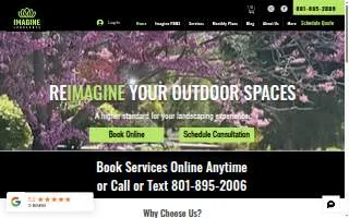Imagine Landscape of South Salt Lake website