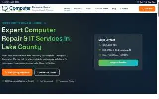 Computer Corner of Spanish Fork website