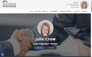Julie Crow at First National Mortgage of Spanish Fork