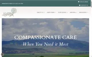 Legacy Funerals & Cremations website