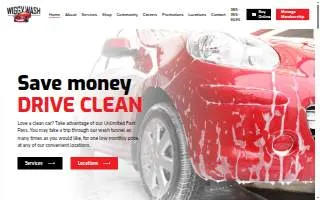 Wiggy Wash of Spanish Fork website