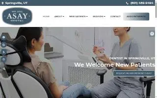 Asay Dental website