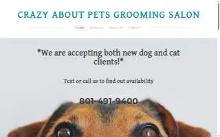 Crazy About Pets website