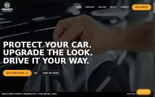 Enhanced Auto Lab website