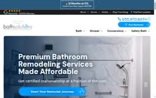Five Star Bath Solutions of Springville website