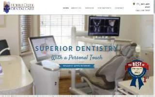 Hobble Creek Dental Care website