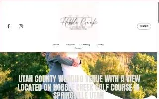 Hobble Creek Events and Sand Trap Cafe website