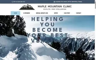 Maple Mountain Clinic - Ketamine Therapy & Functional Medicine website