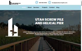Utah Screw Pile and Helical Pier