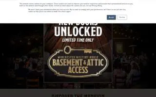 Winchester Escape House of Payson website