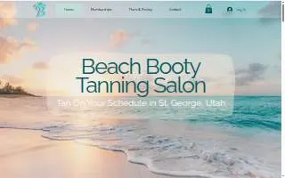 Beach Booty Tanning Salon website