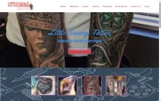 Little Savage Tattoo website