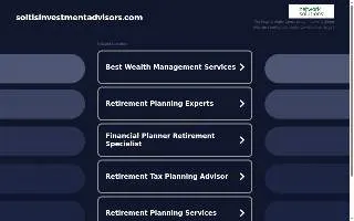 Soltis Investment Advisors website