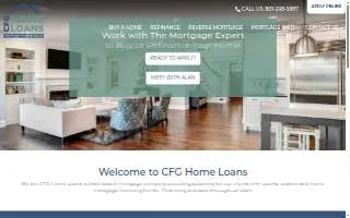 CFG Home Loans website
