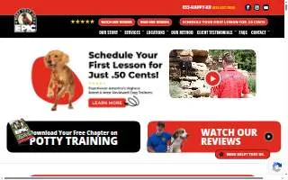 Make Your Dog Epic of Syracuse website